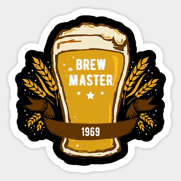 Brew Master Sticker by captainmood